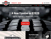 Tablet Screenshot of countrywidetire.com